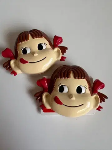 후지야 페코짱 얼굴 2개 세트 FUJIYA