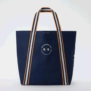 안야 힌드마치 네이비 토트백