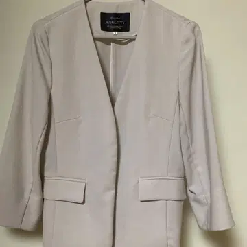 JUSGLITTY 노카라 자켓