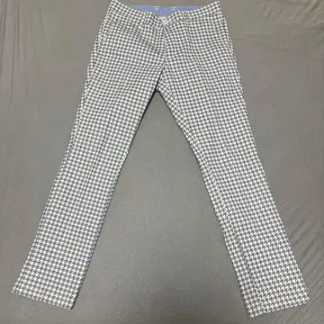 callaway 하운드투스 체크 패턴 골프 팬츠