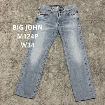 [ DE28 ] BIG JOHN M124P W34 빅 존 청바지