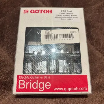 GOTOH 201B-4 일렉 베이스 브릿지 4현