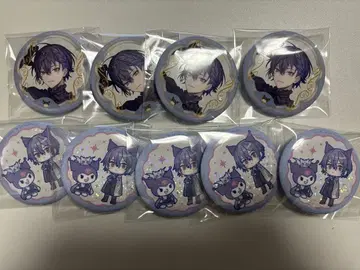 니지산지 캔뱃지 코야나기 로우 산리오 캐릭터즈 x dytica