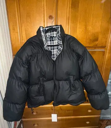 리버서블 숏 기장 다운 자켓