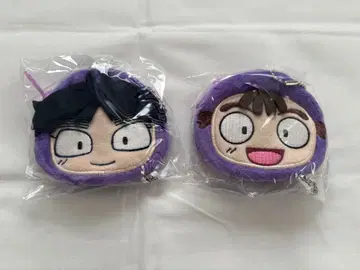 닌타마 쿠쿠치 헤이스케 오하마 칸에몬 미니 파우치 키링