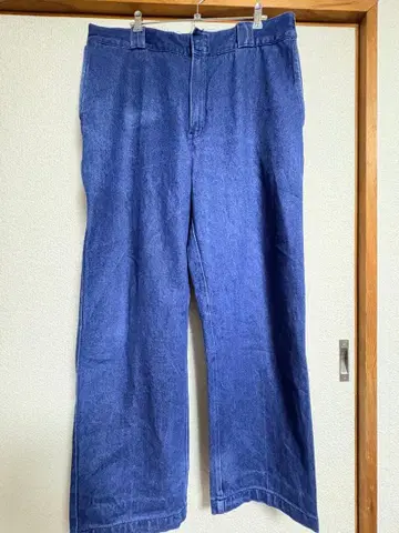 Dickies 와이드 레그 데님 팬츠 L