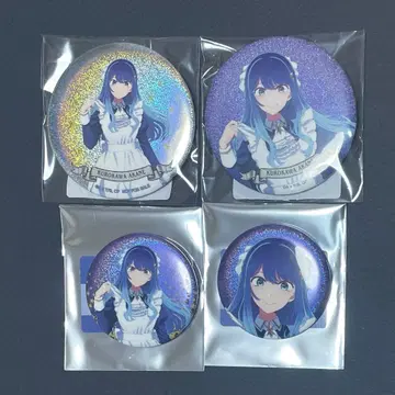 최애의 아이 로프트 별하늘 메이드 쿠로카와 아카네 캔뱃지 특전