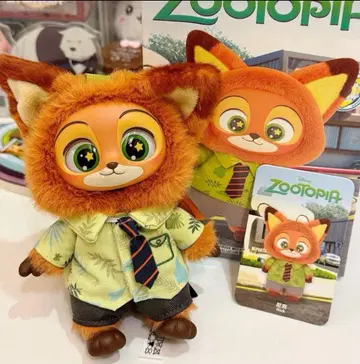 MINISO 주토피아 Zootopia 봉제 인형 닉