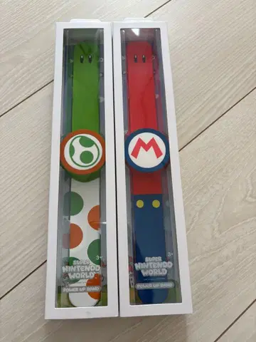 파워업 밴드 마리오 요시 2개 세트