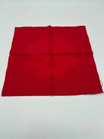 미사용 새상품 Cruciani 포켓 치프 크루치아니 레드 빨간색