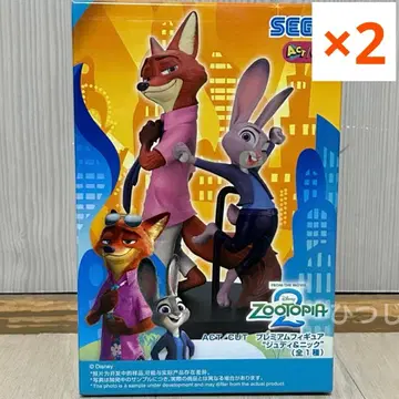 주토피아2 ACT CUT 프리미엄 피규어 주디 닉 2개 세트