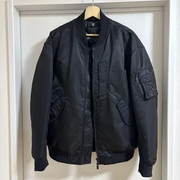 블랙 MA-1 플라이트 자켓 L 사이즈