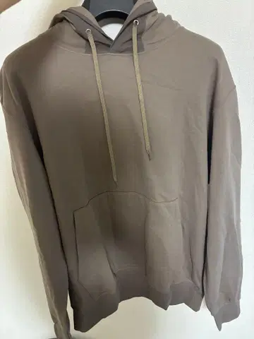 [ 새상품 미사용품 ] ANGLAIS 앵글레이 브라운 후드티