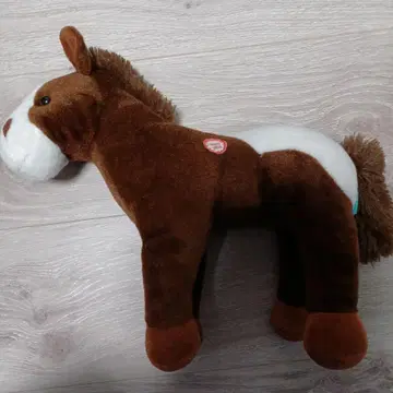 말하는 말 봉제 인형 bubo