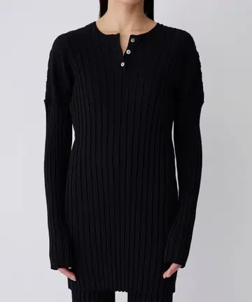 ENOF 리브 니트탑