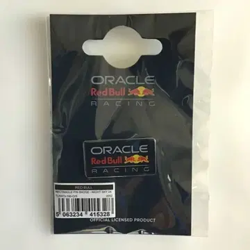 오라클 레드불 레이싱 핀 배지 [ 새상품 미사용 ]