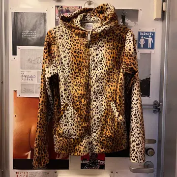 00's/y2k/leopard double zip foodie