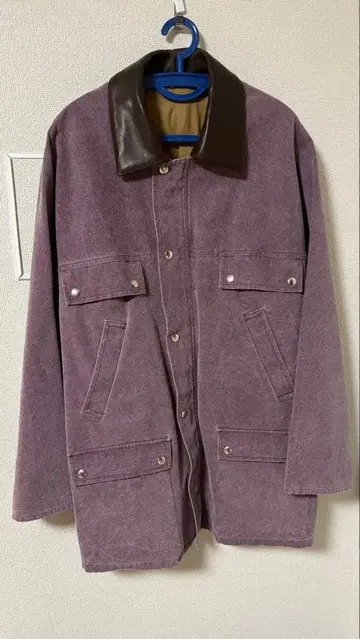 AURALEE CANVAS HUNTING BLOUSON