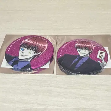HUNTER x HUNTER 헌터헌터 글리터 캔 배지 히소카