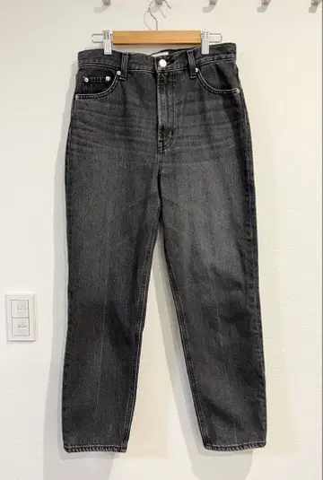 [새상품급] 미라 오웬 맘 테이퍼드 데님 팬츠