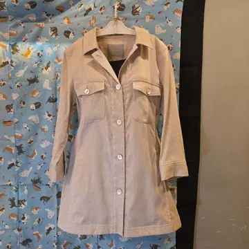 KT LINO 사파리 자켓 린넨