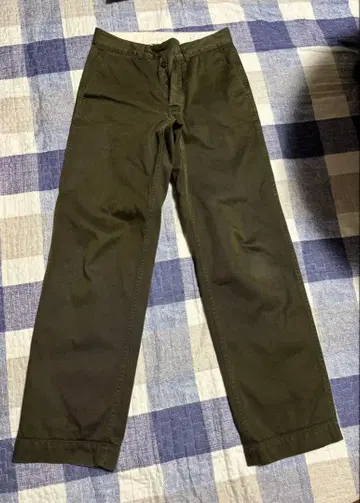 일본제 남성용 치노 팬츠 유즈드 색바램 있음