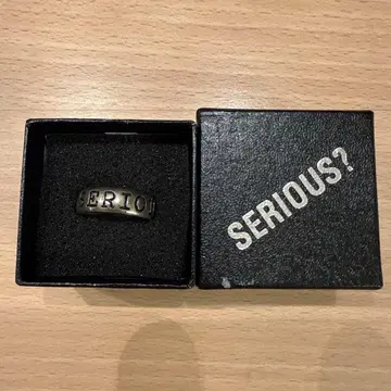 호테이 토모야스 SERIOUS? 반지 오리지널 박스 포함