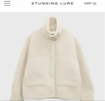 스터닝 루어 에코 무스탕 보아 자켓