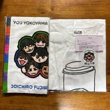 [ 미개봉 새상품 ] 요코야마 만박 타월 T셔츠 스티커 3종 세트
