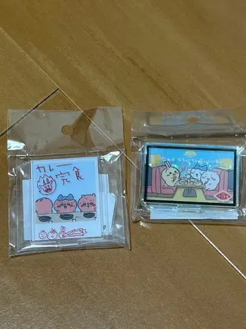 치이카와 (먼작귀) 레스토랑 아크릴 스탠드 2개 세트