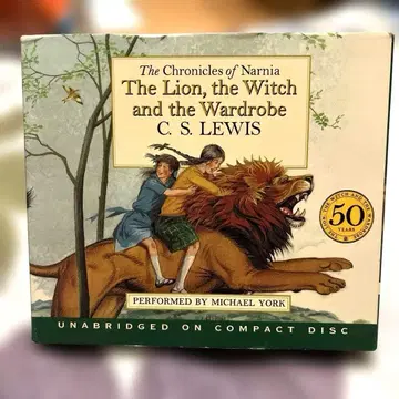 영어 낭독 CD 4장 세트 나니아 연대기 사자와 마녀 C.S. 루이스