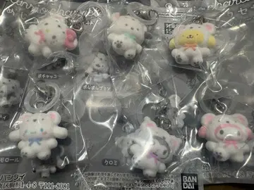 산리오 캐릭터즈 메지루시 액세서리 후와후와 스노우 컴플리트