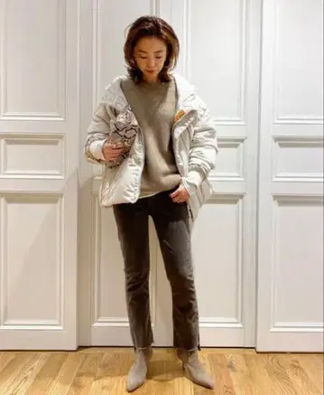 6 x 1 COPENHAGEN 코쿤 숏 다운 자켓