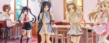 5점 케이온 냥코 카페 Trio-Try-iT 피규어