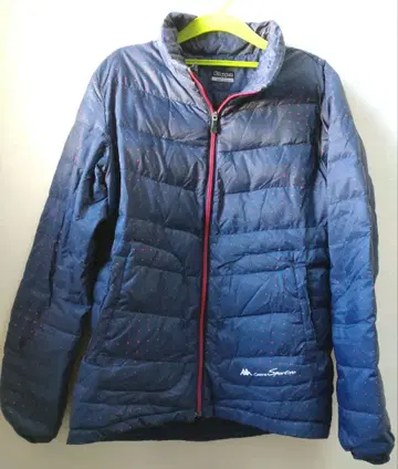 O 다운 자켓 카파 KAPPA 다운 페더 도트 유즈드 상품