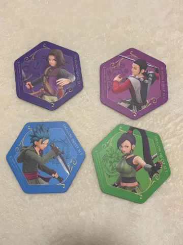 드래곤 퀘스트 11 스퀘니 카페 코스터