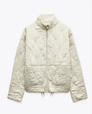 새상품 [ ZARA ] 완판템 ZW COLLECTION 퀼팅 자켓