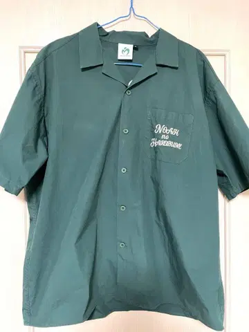 중고 Mrs. GREEN APPLE 미세스 오픈 카라 반팔 셔츠