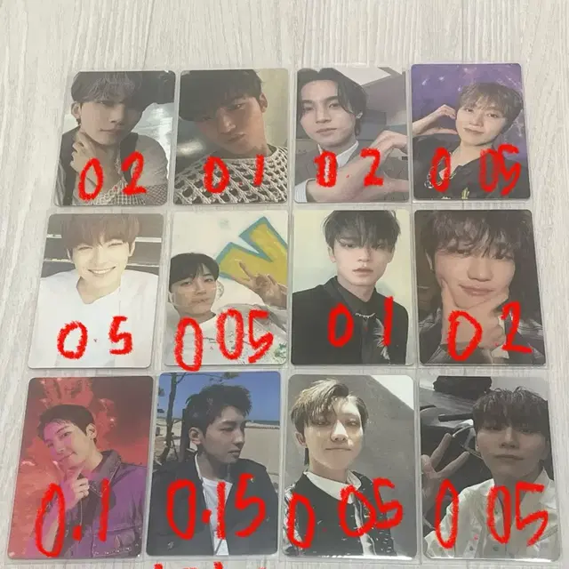 세븐틴 포카 판매