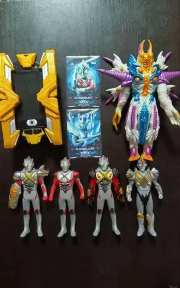 울트라맨 완구 묶음 판매 울트라맨 X 엑스 디바이저