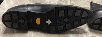 사이드 고어 부츠 첼시 부츠 블랙 천연 가죽 비브람