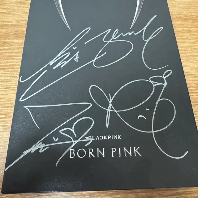 블랙핑크 born pink 친필싸인 앨범