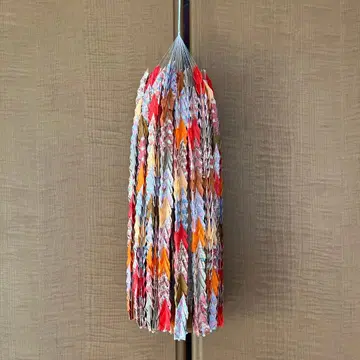 [ 41 ] 빨강 오렌지 계열 천 마리 학 접기 일본풍 패턴 포함