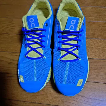 On Cloudflyer 파랑/노랑 스니커즈