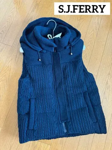 [ S.J.FERRY ] 제이페리 니트 다운 베스트