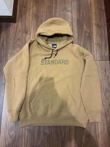 노스페이스 스탠다드 후드티 베이지 L 사이즈