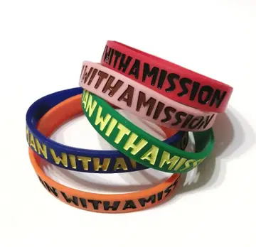 MAN WITH A MISSION 러버 밴드 5개 세트