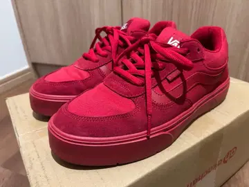 VANS 레드 스니커즈