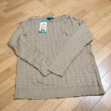 타미힐피거 케이블 니트 스웨터