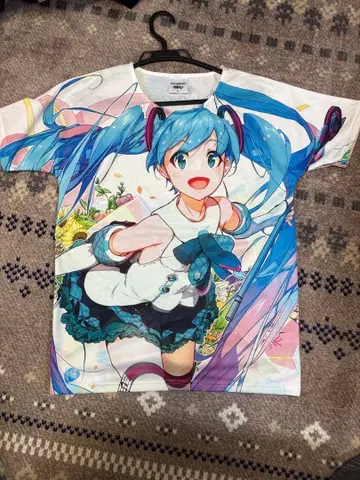 매지컬 미라이 2017 풀 그래픽 t셔츠